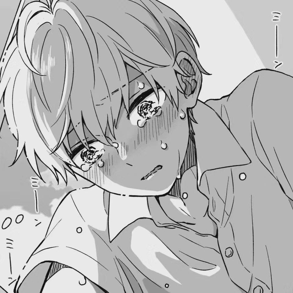 动漫人物黑白图片,温馨日常的黑白魅力