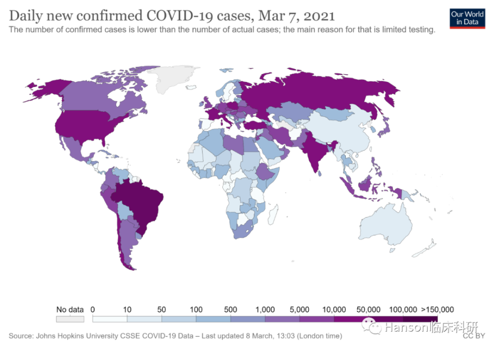 全球疫情最新数据实时更新📈