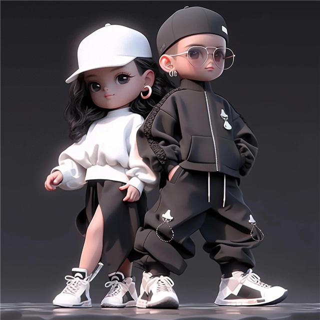 情侣头像最新潮流设计,探索爱的视觉表达新风尚