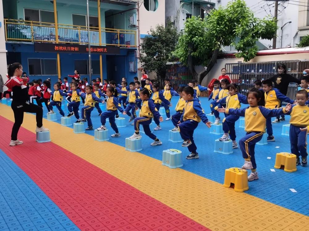 幼儿园全新早操活力启航，促进健康成长