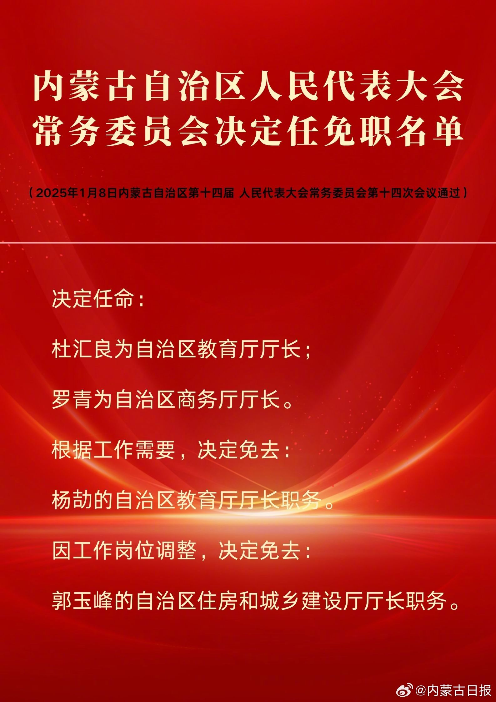 内蒙古最新干部任免动态及科技产品介绍